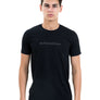 Mens Black Sundial Tee